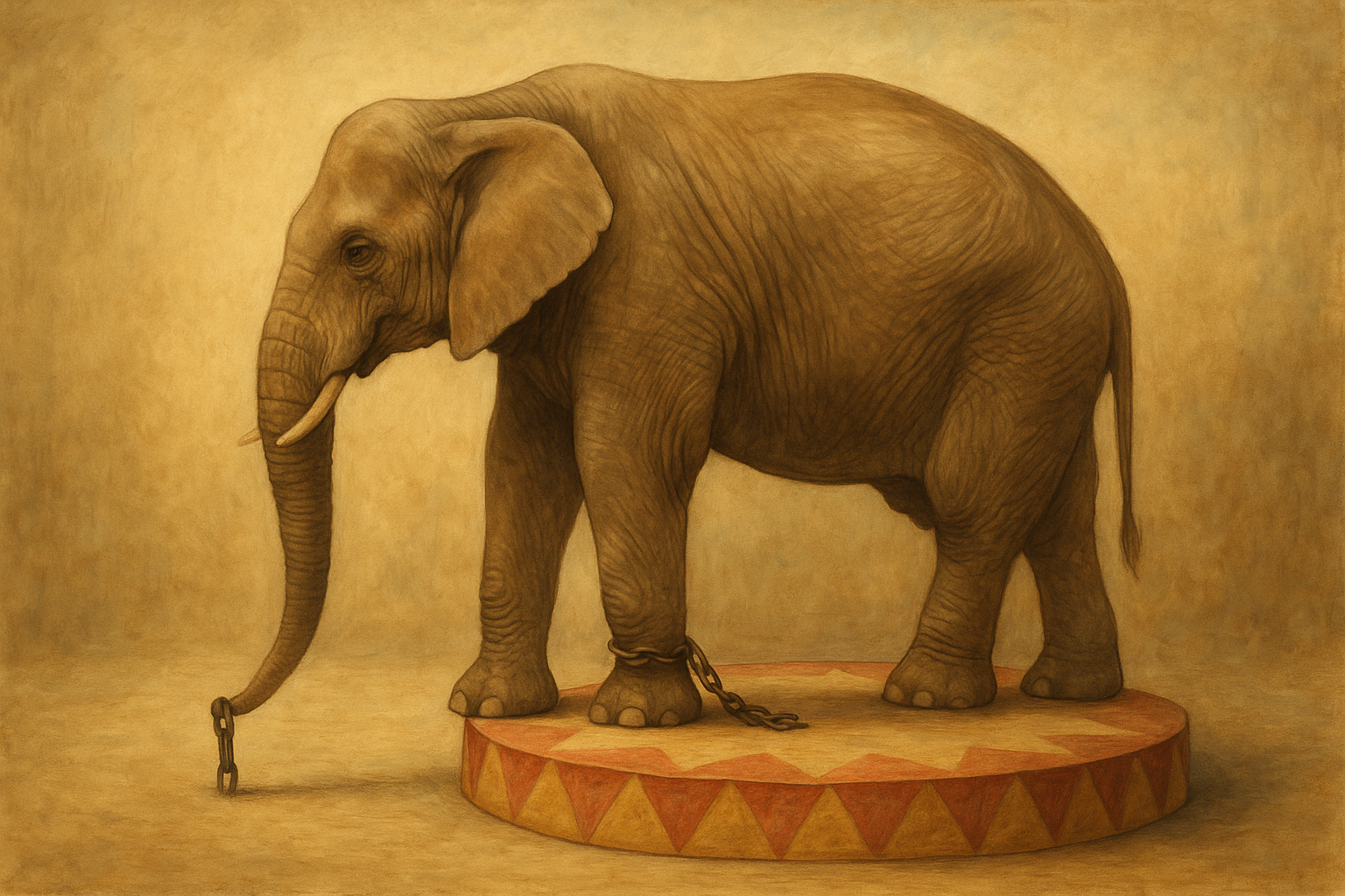 Die Geschichte von einem Zirkuselefanten